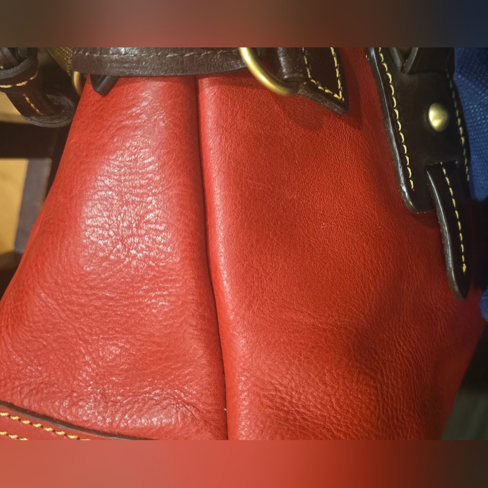 Dooney & Bourke 8M275 RD Stanwich Satchel - Picture 11 of 14